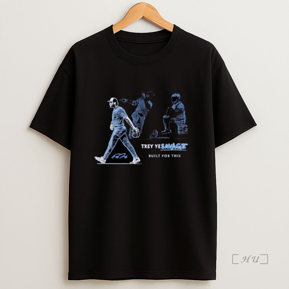 Trending Trey Yesavage Mlb Toronto Blue Jays Built For This Signature Ornaments Premium Shirt Sweatshirt Tee