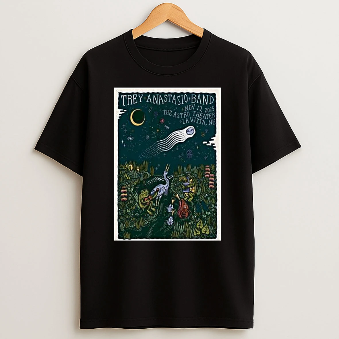 Trey Anastasio Band Nov 17 2025 In La Vista Ne Shirts