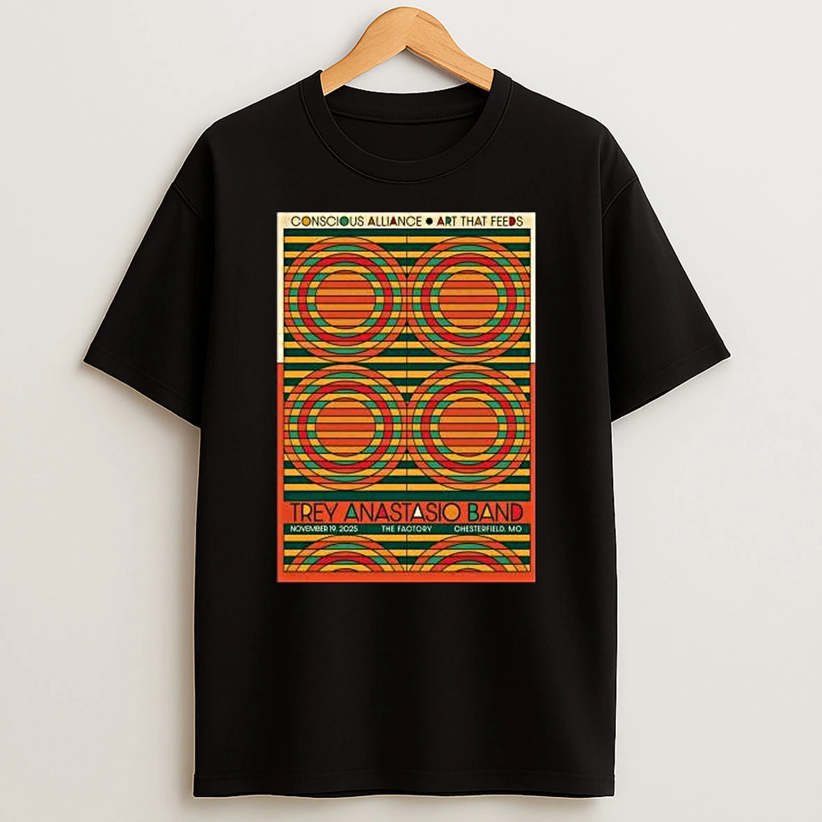 Trey Anastasio Band November 19 2025 The Factory St Louis Mo Shirts