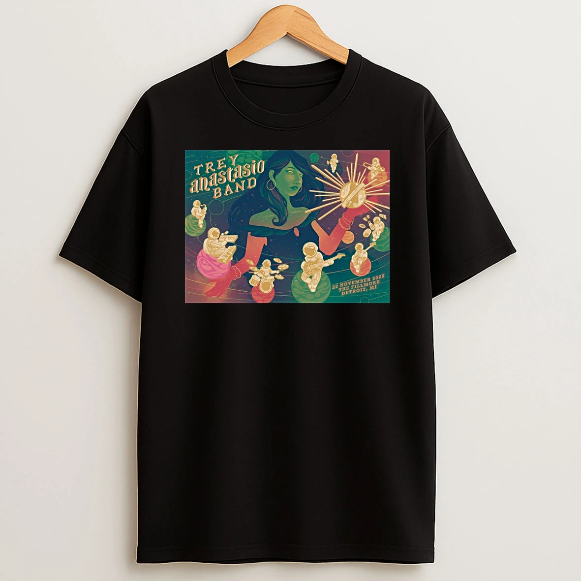Trey Anastasio Band November 22 2025 The Fillmore In Detroit Mi Shirts