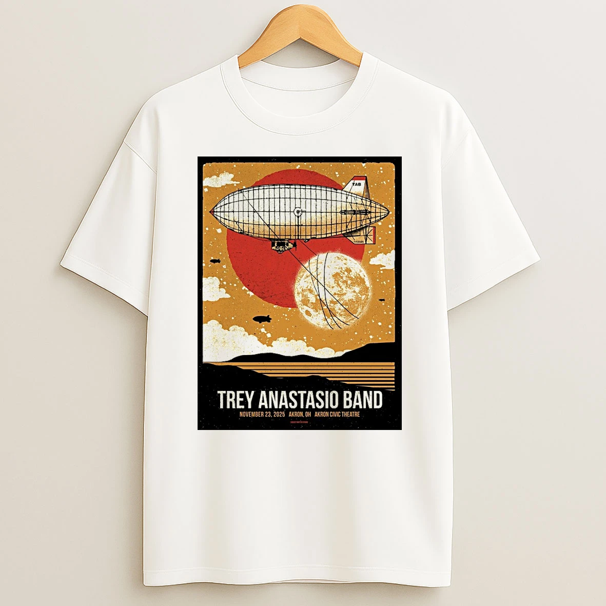 Trey Anastasio Band November 23 2025 Akron Civic Theatre In Akron Oh Shirts
