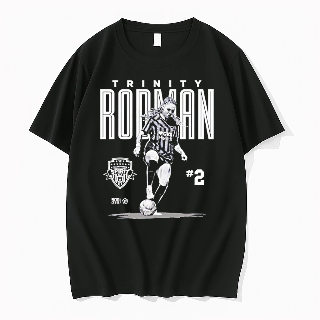 Trinity Rodman Washington Spirit Player Bitmap Graphic Shirts