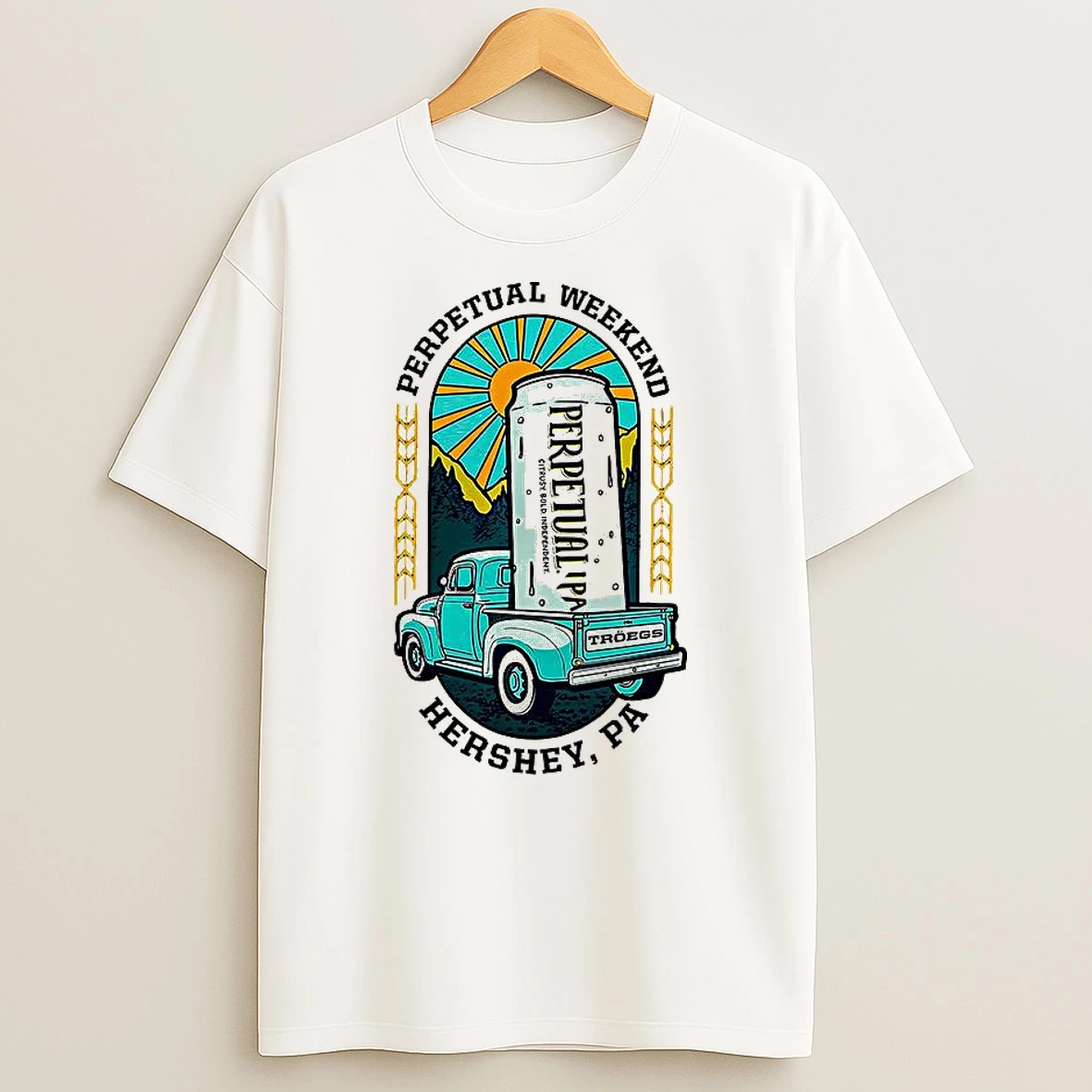 Troegs Perpetual Ipa Perpetual Hershey Truck Vintage Shirts