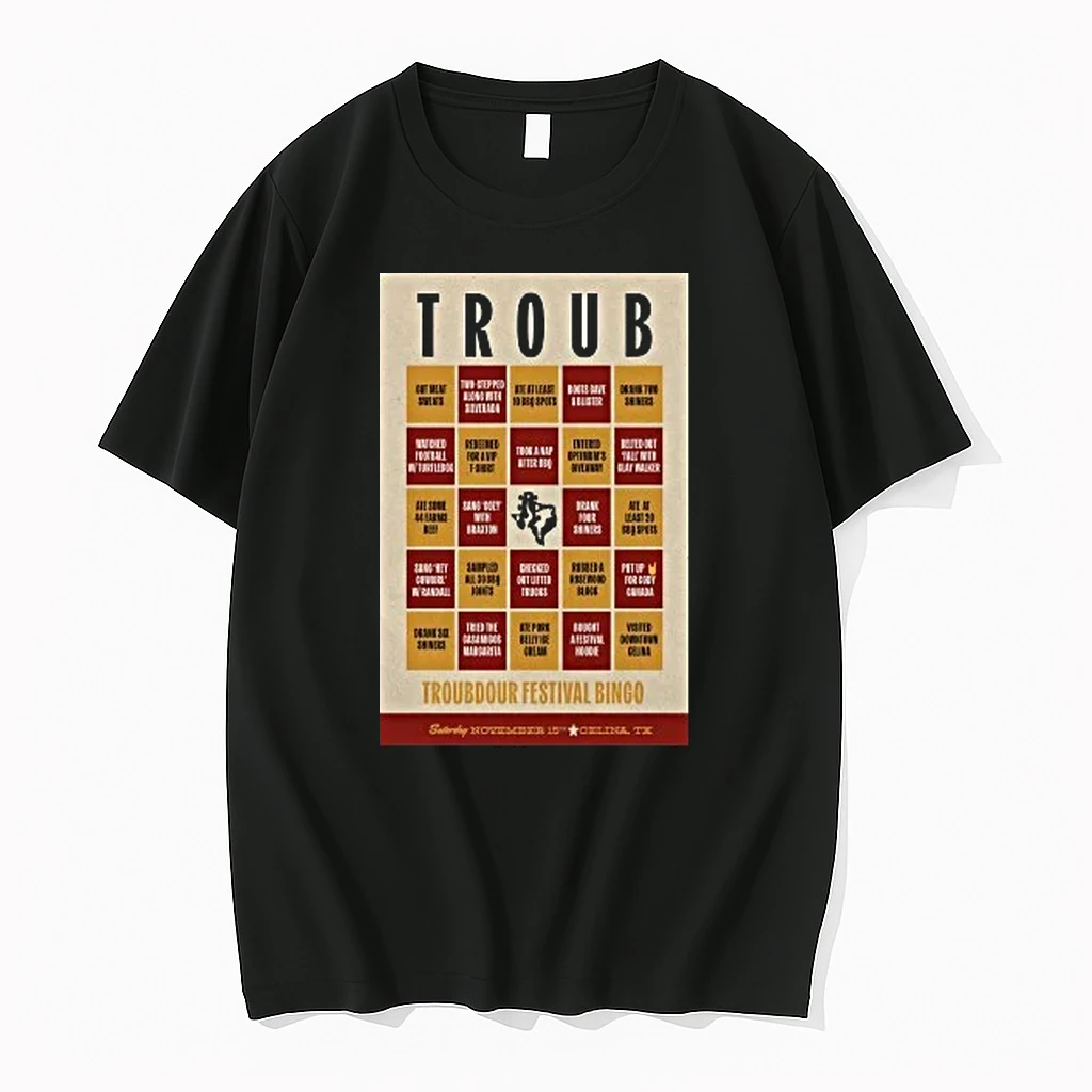 Troubadour Festival Celina Tx Tour November 15 2025 Shirts