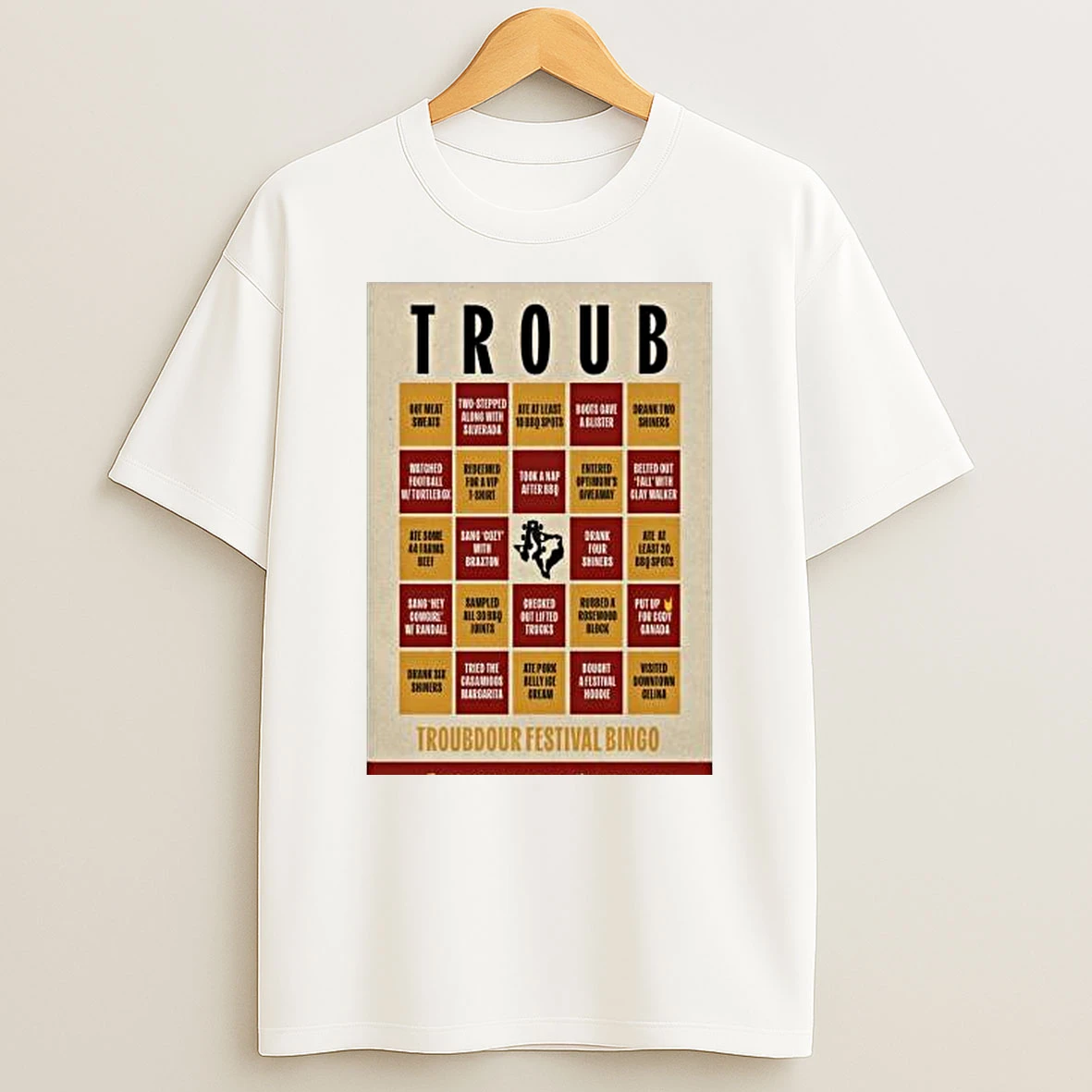 Troubadour Festival Old Celina Park Celina Tx Nov 15 2025 Shirts