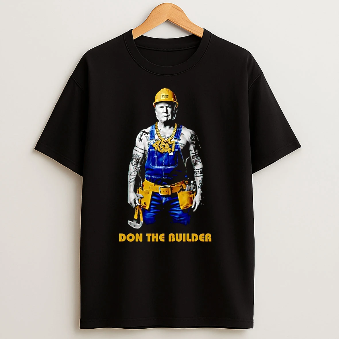 Trump 45 47 Don The Builder Christmas T Shirts