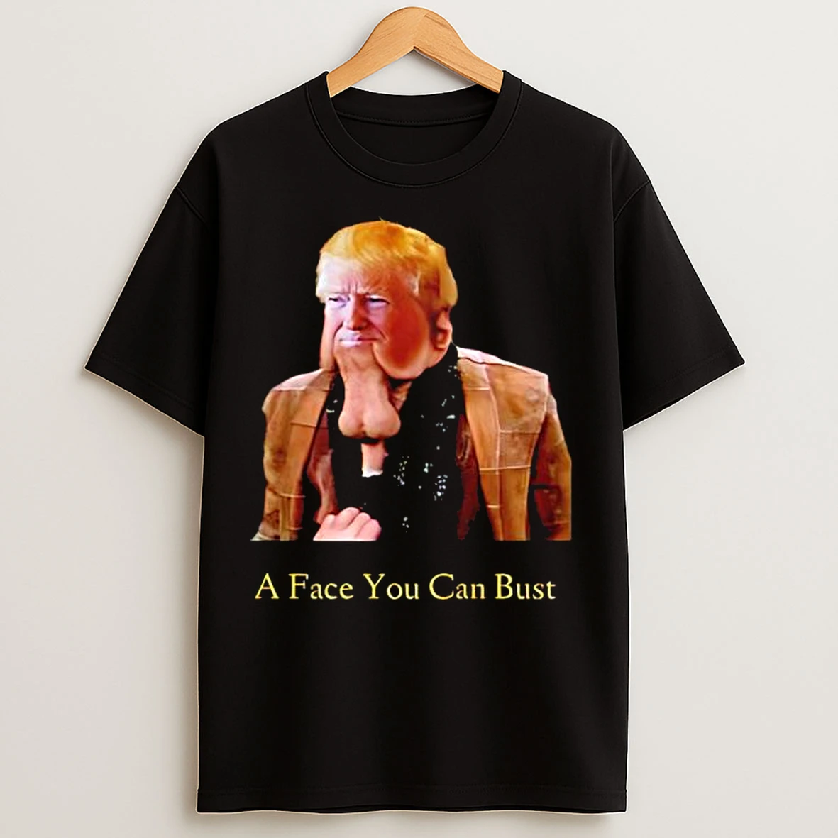 Trump A Face You Can Bust Ballchinian Graphic Anti T Shirts