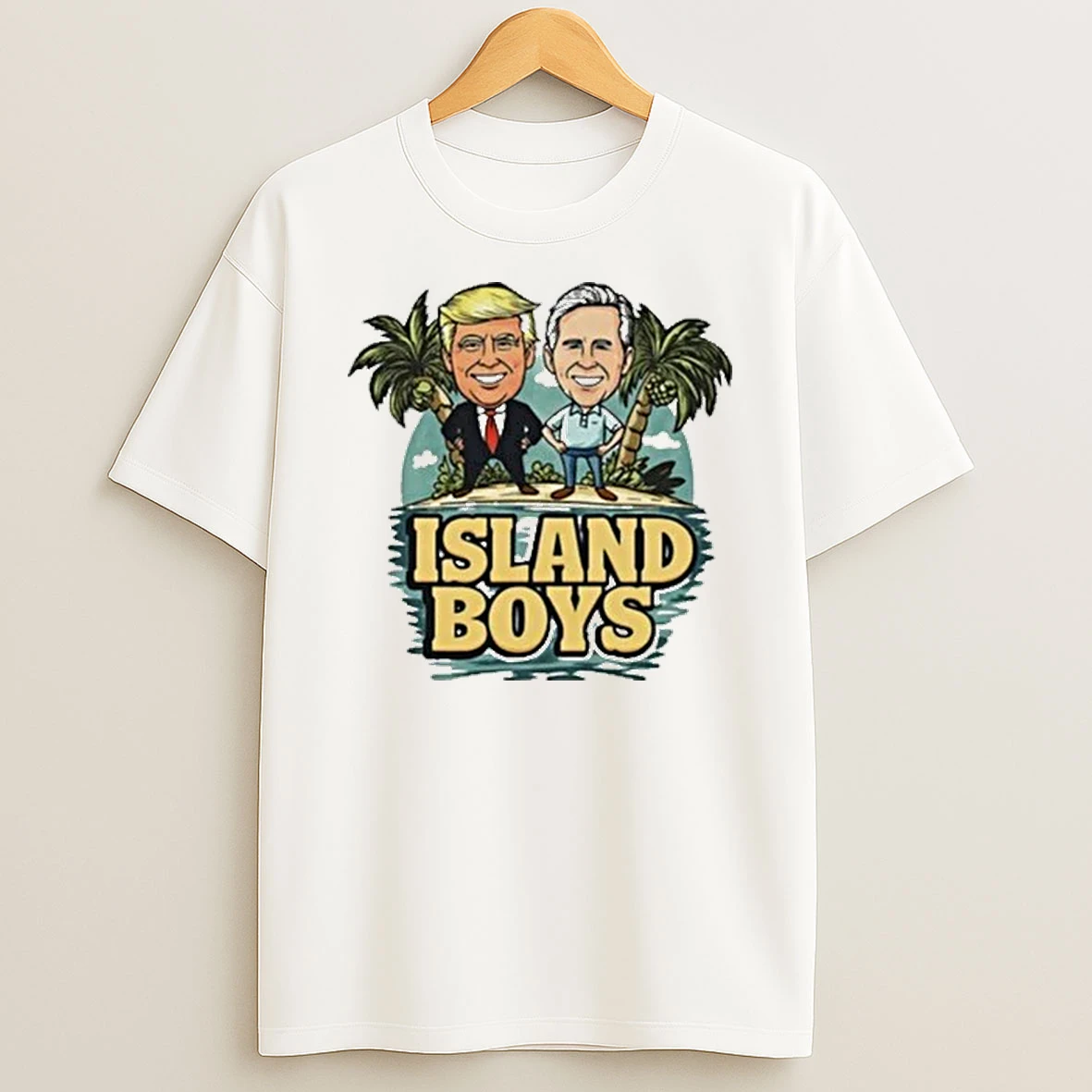 Trump And Gavin Island Boys 2025 Shirts