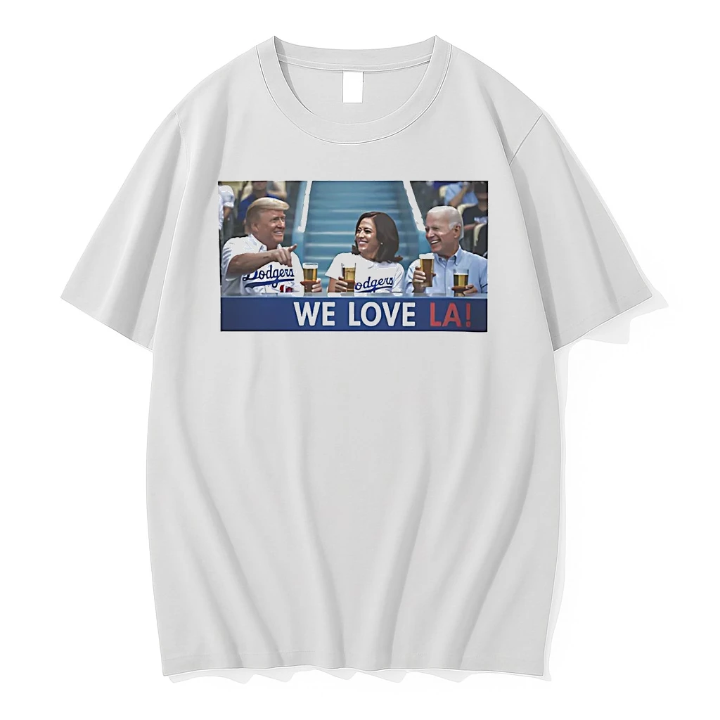Trump Biden Kamala We Love La Dodgers Shirts
