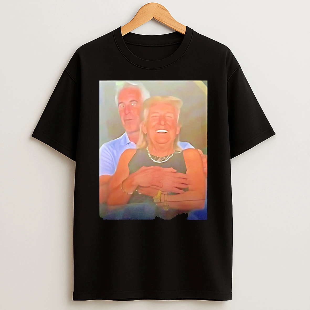 Trump Bill Clinton Bubba Epstein Kiss Cam Shirts