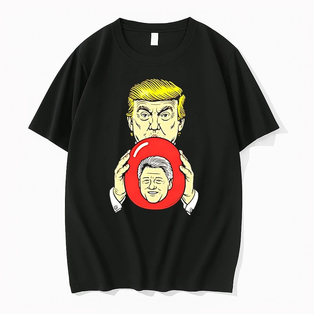 Trump Blowing Clinton Funny Shirts
