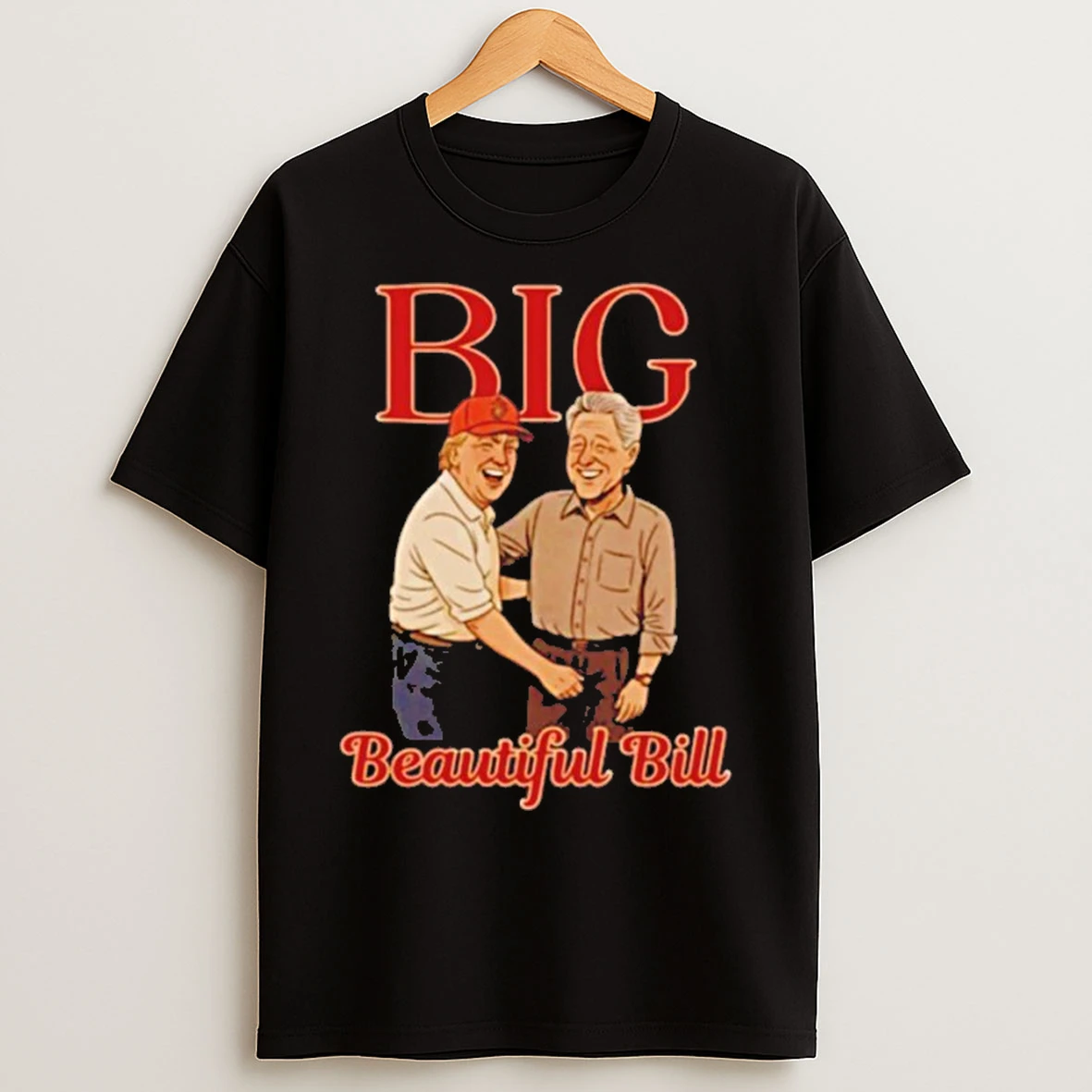Trump Clinton Epstein Files Big Beautiful Bill T Shirts