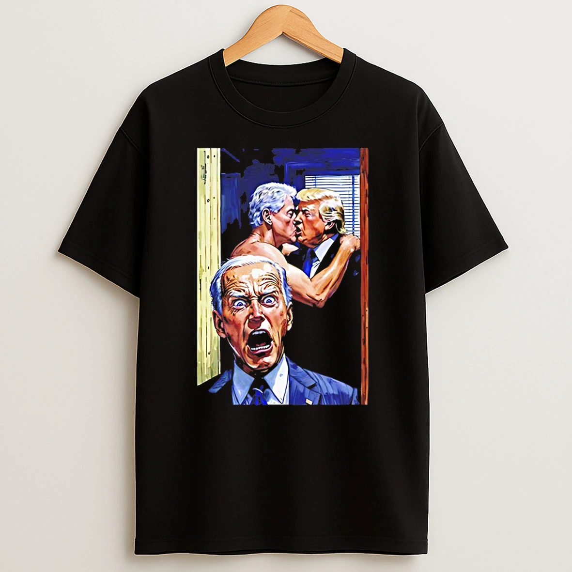 Trump Kiss Bill Clinton Trump X Bubba Yaoi Shirts