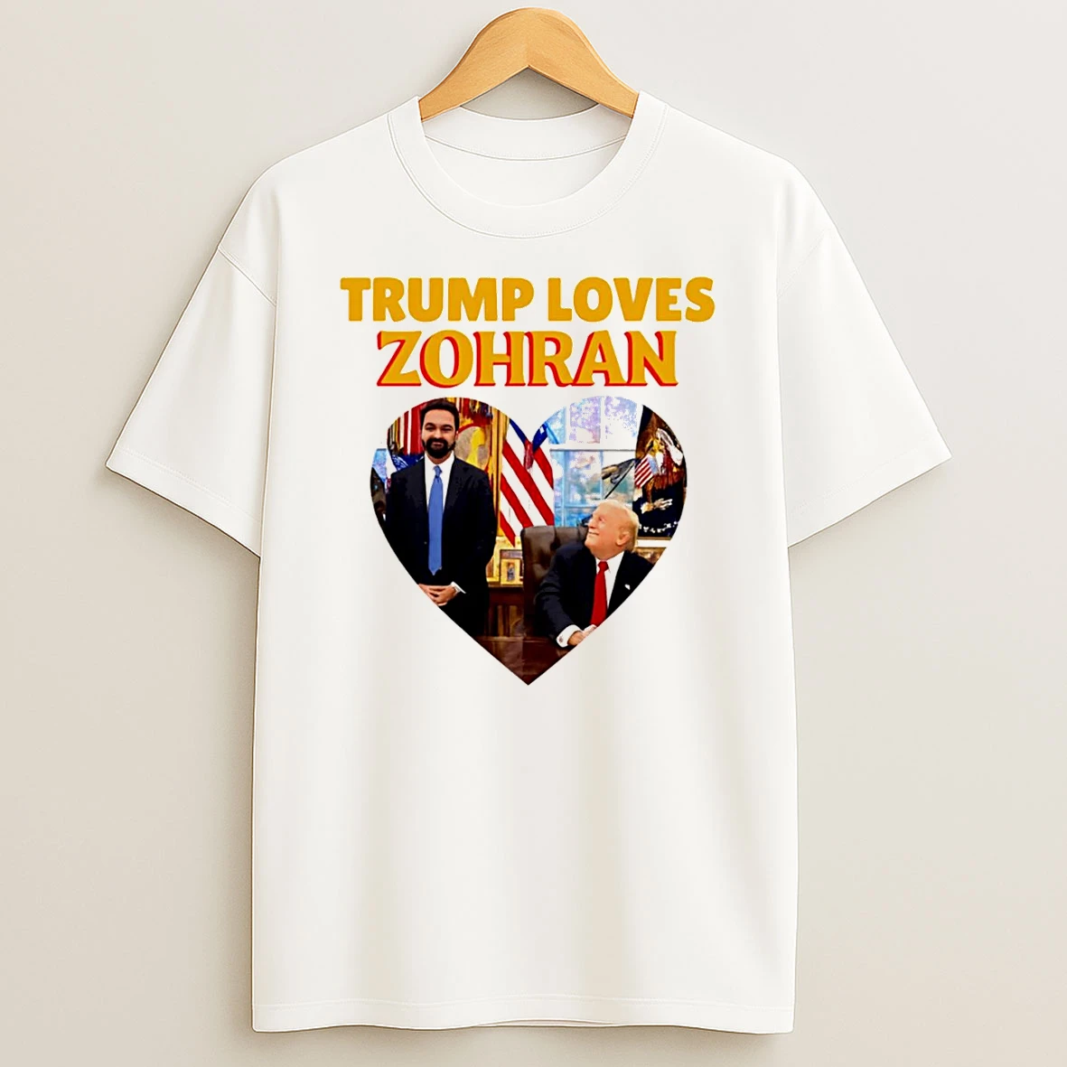 Trump Loves Zohran Mamdani 2025 Shirts