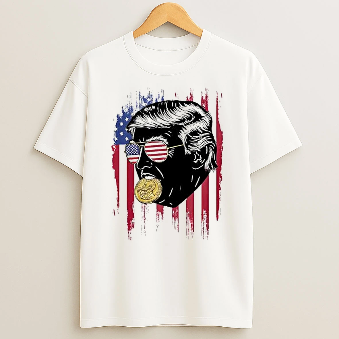 Trump Nobel Prize American Flag Shirts