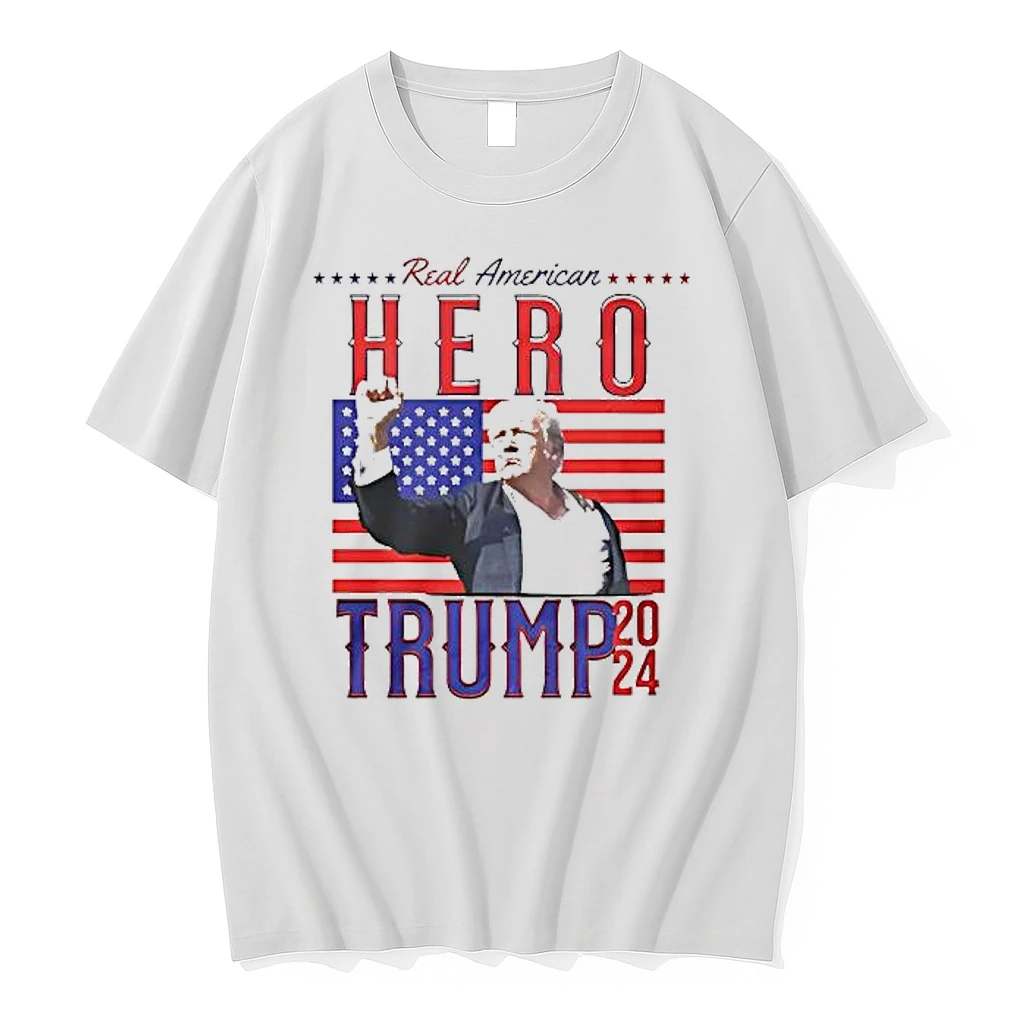 Trump Real American Hero 2024 Shirts