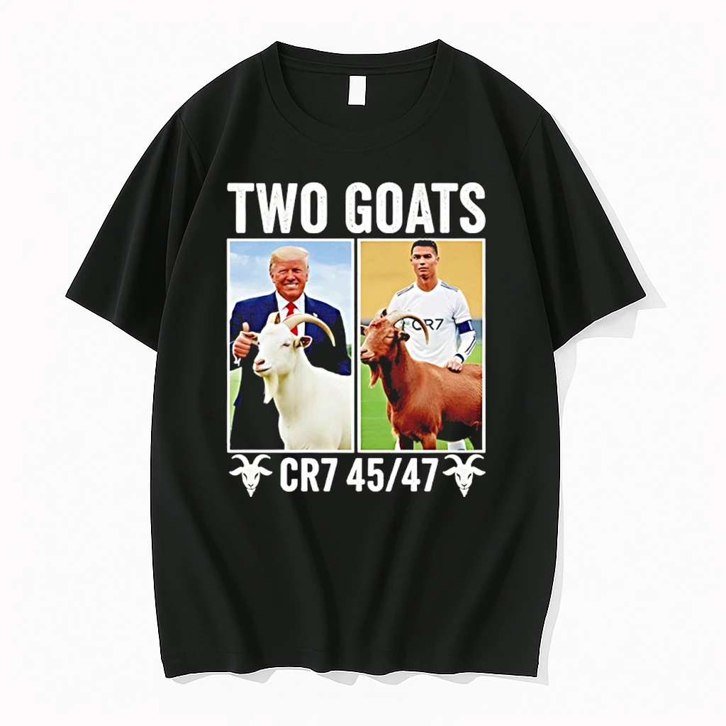 Trump Ronaldo Cr7 Two Goats 45 47 Shirts