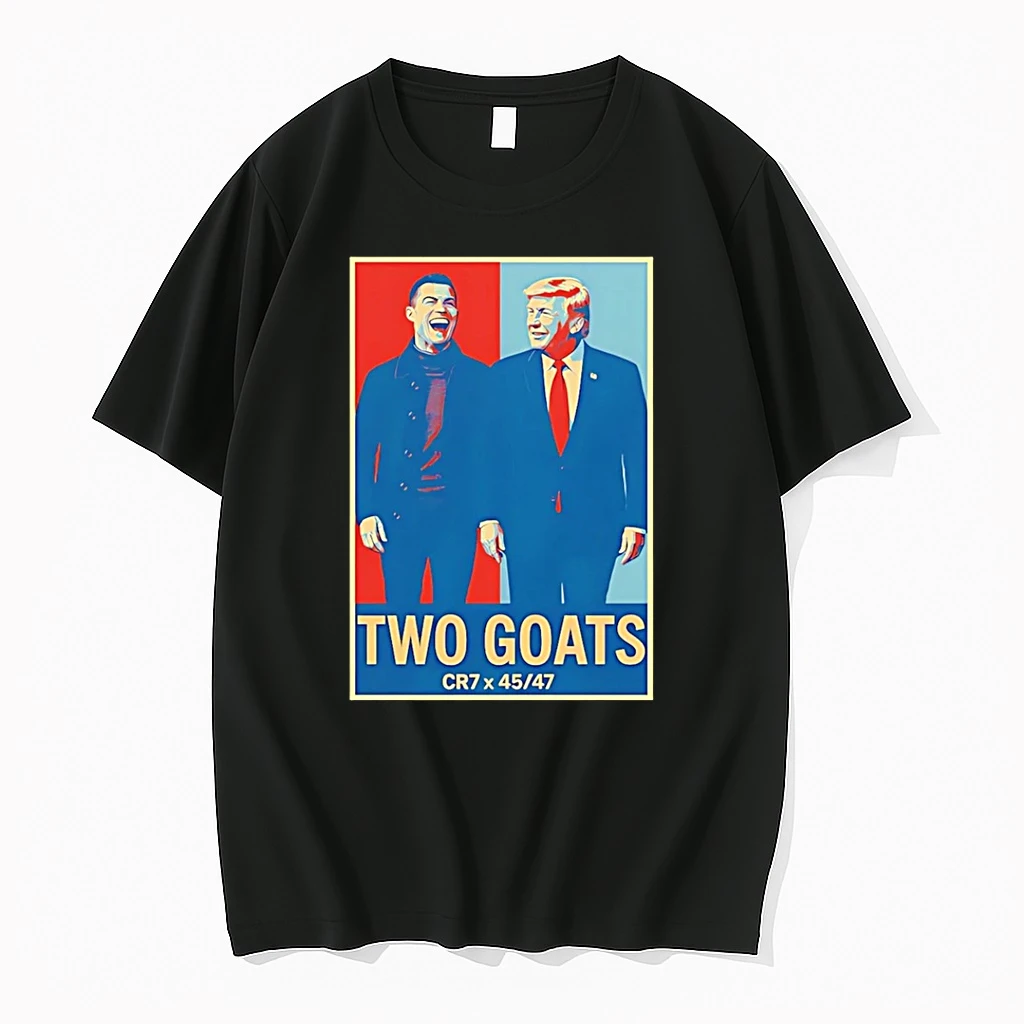 Trump Ronaldo Cr7 Two Goats Cr7 45 47 Shirts