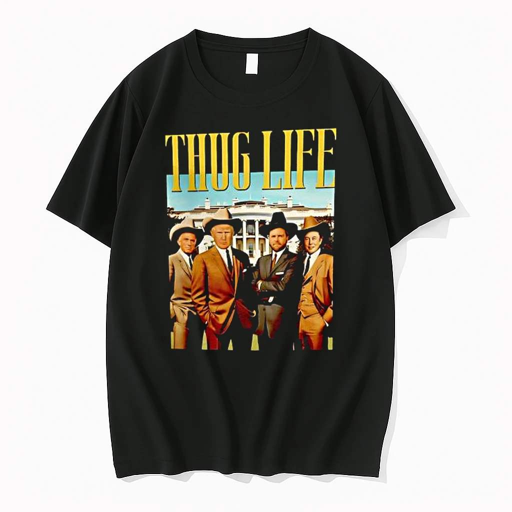 Trump Vance Kennedy Musk 2024 Thug Life Shirts