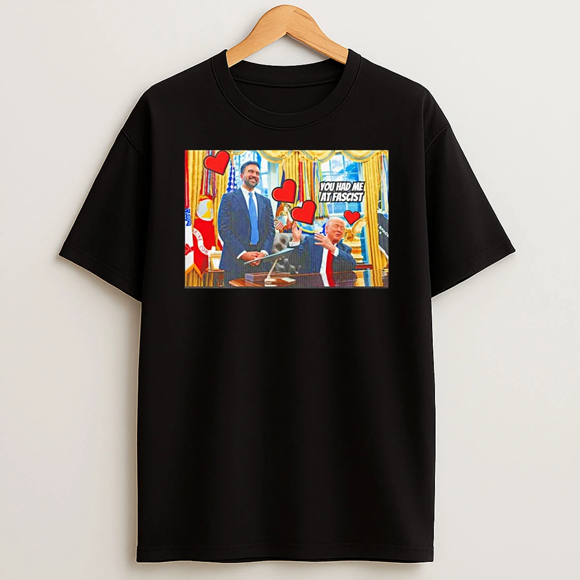 Trump Zohran Lovefest You Had Me At Fascist Shirts