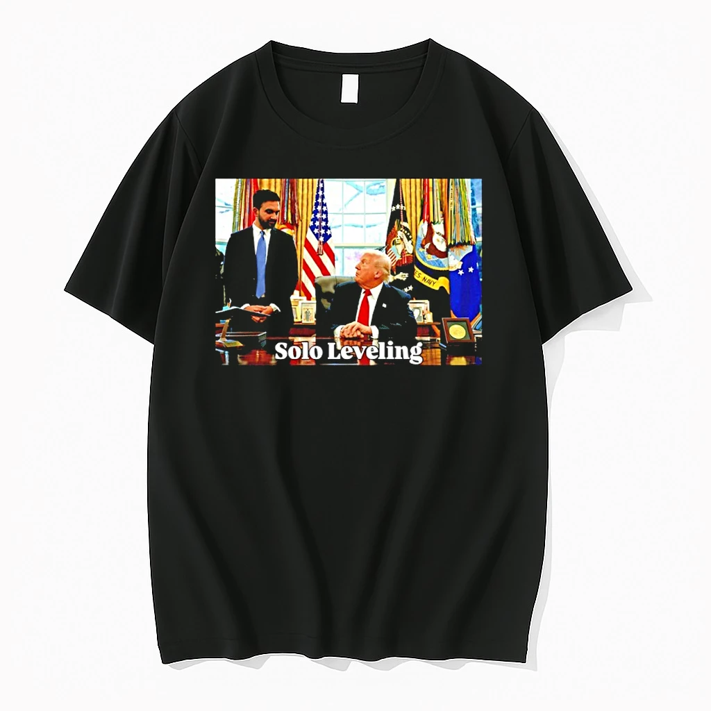 Trump Zohran Mamdani Solo Leveling Shirts