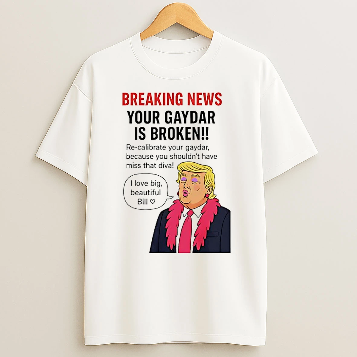 Trump And Bill Clinton Big Beautiful Bill Wal Shirts