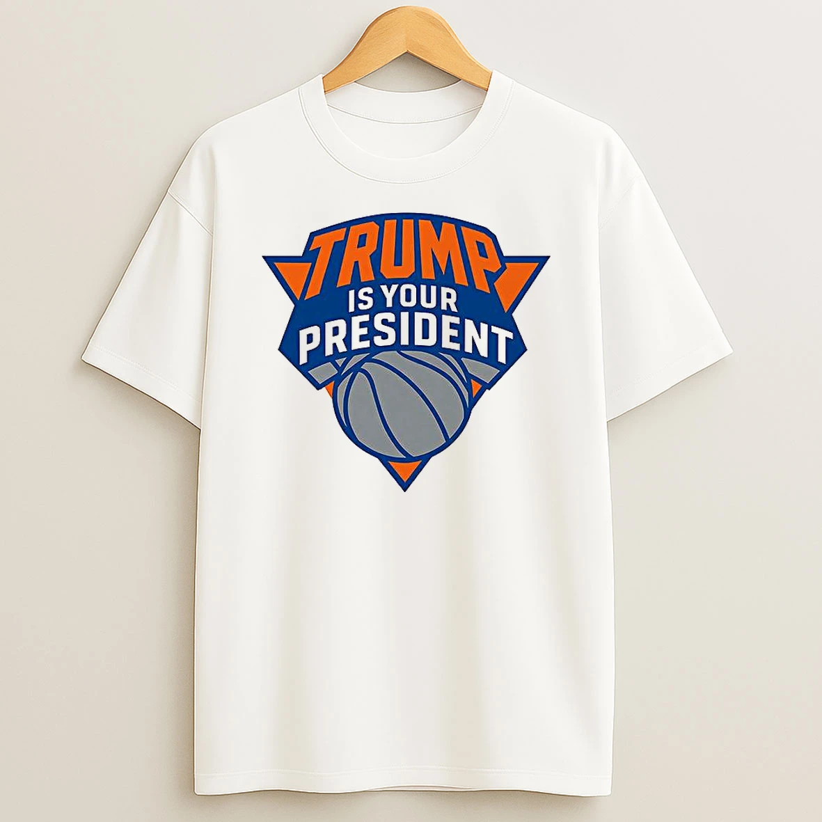 Trump Is Your President New York Knicks Logo Shirts