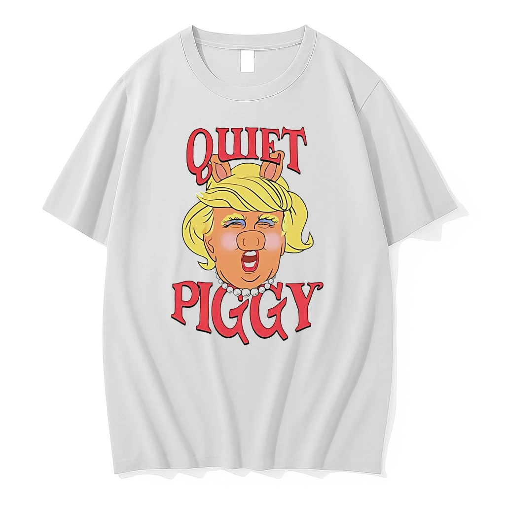 Trump Pig Quiet Piggy Anti Trump Shirts