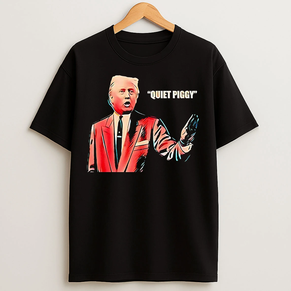Trump Quiet Piggy T Shirts
