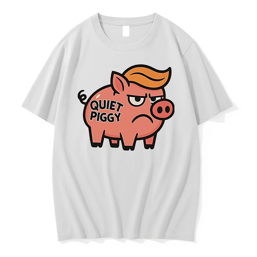 Trump Quiet Piggy Angry Pig Shirts