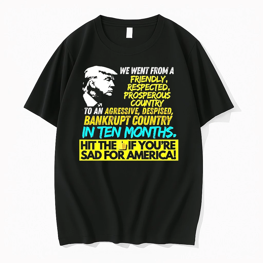 Trump We Went From A Friendly Respected Prosperous Country Shirts