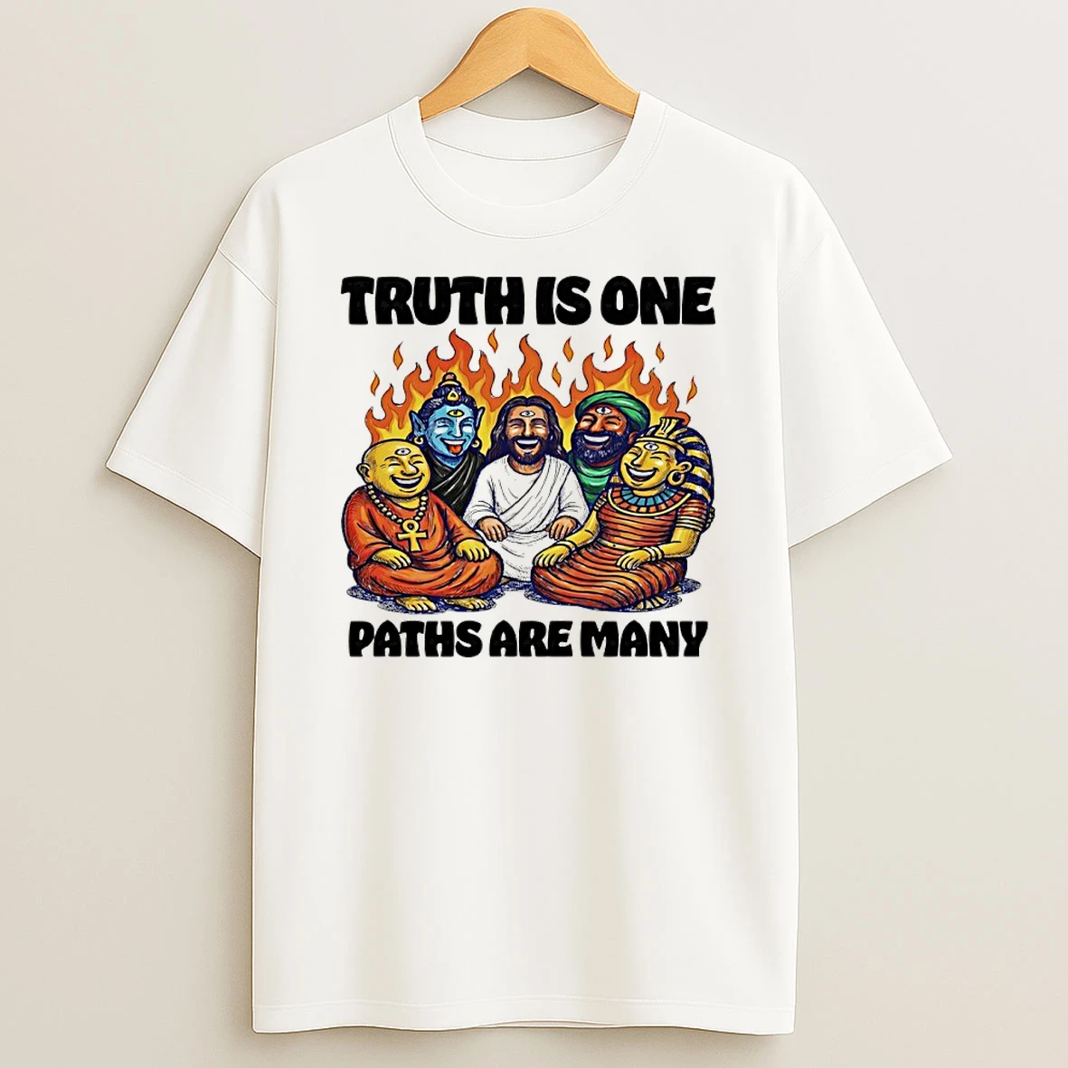 Truth Is On Paths Are Many Shirts