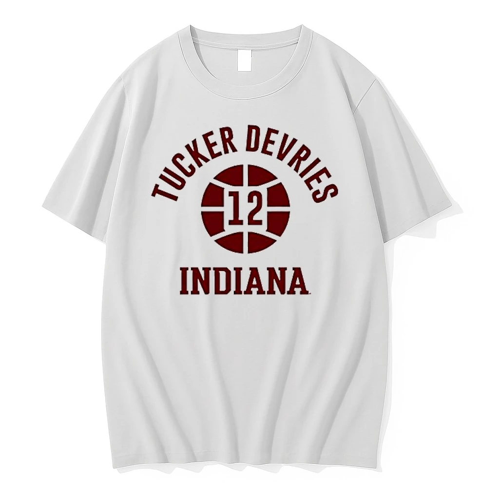 Tucker Devries Name Number Ball Indiana Basketball Shirts