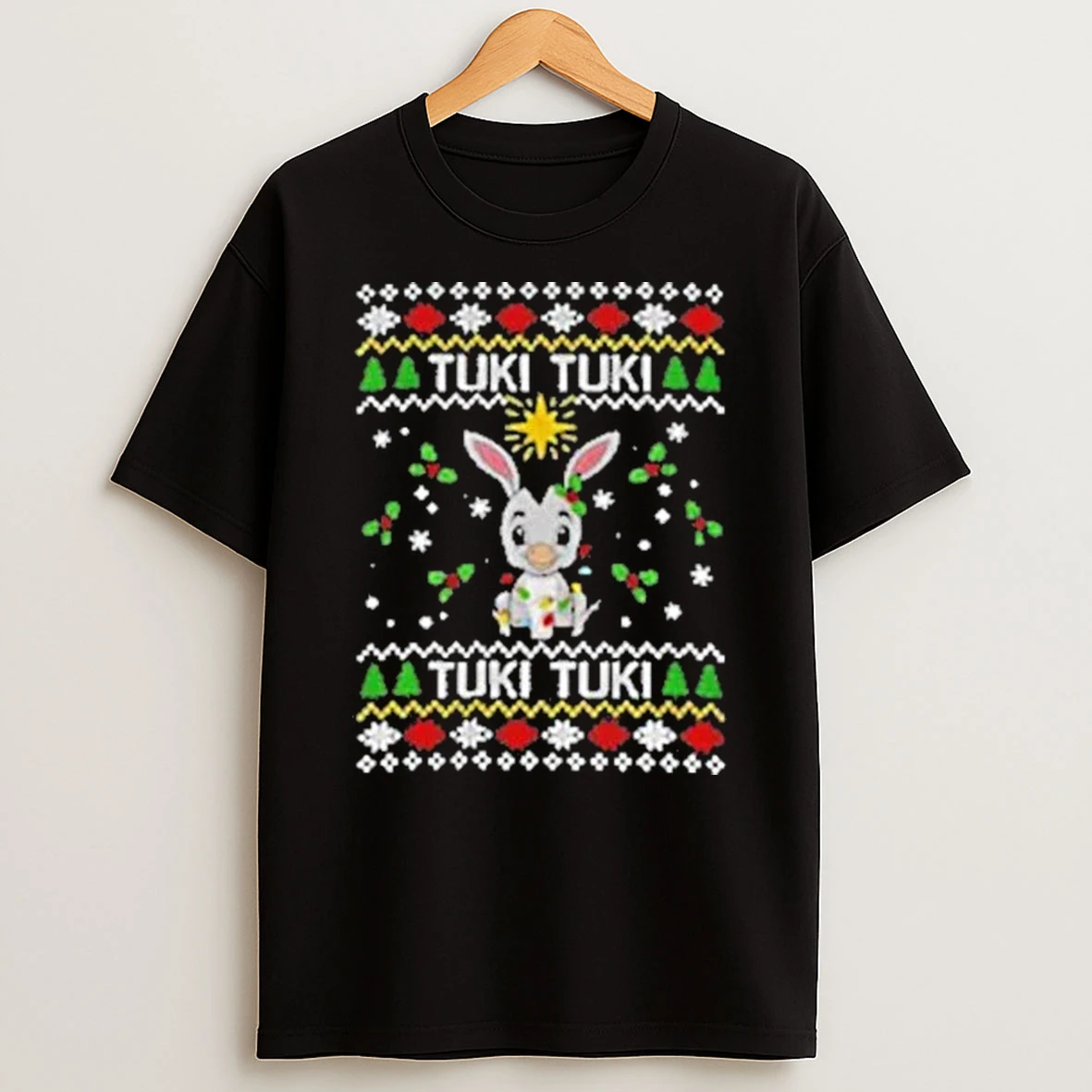 Tuki Burrito Sabanero Ugly Christmas Latino Navidad Holiday Shirts