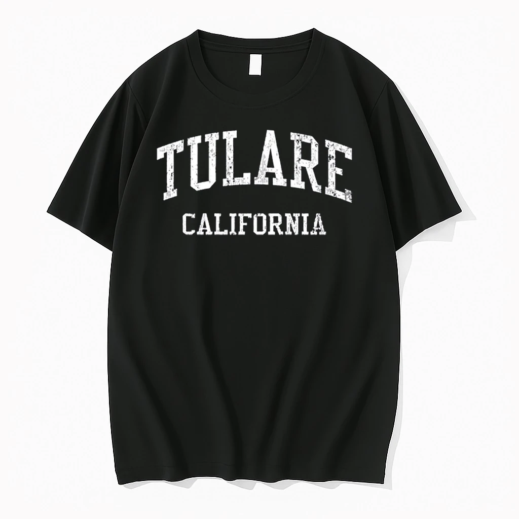 Tulare Ca J05 Vintage Athletic Sports Shirts