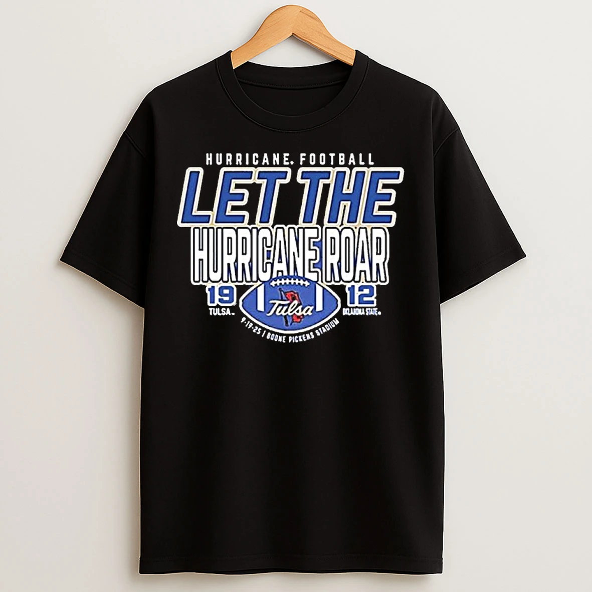 Tulsa Golden Hurricane Beat Oklahoma State Cowboys 2025 Score T Shirts