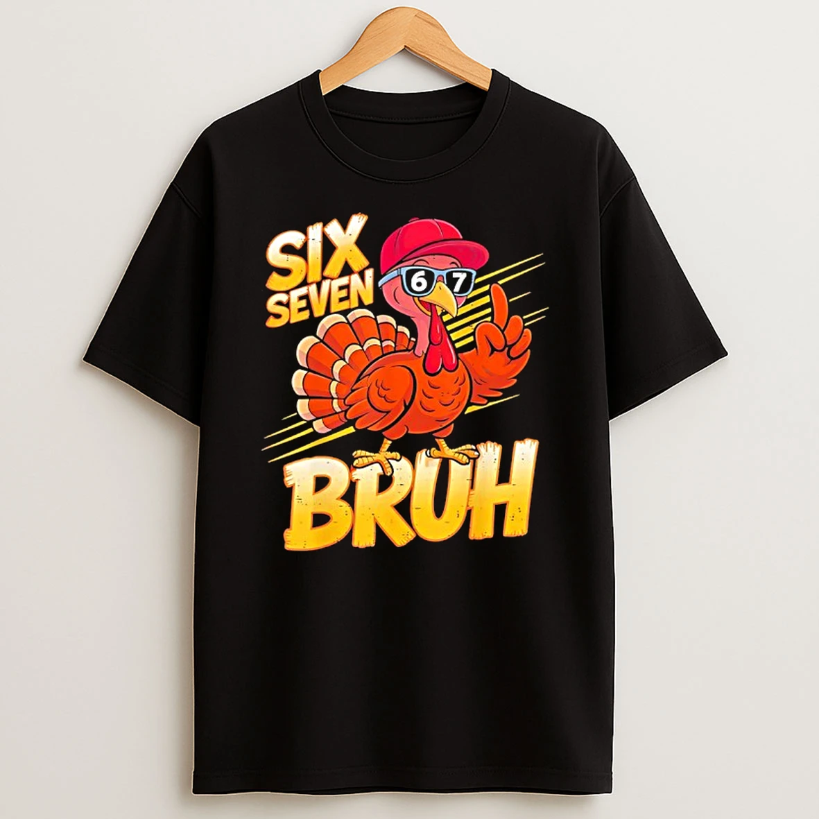 Turkey 6 7 Happy Thanksgiving Six Seven Meme Shirts