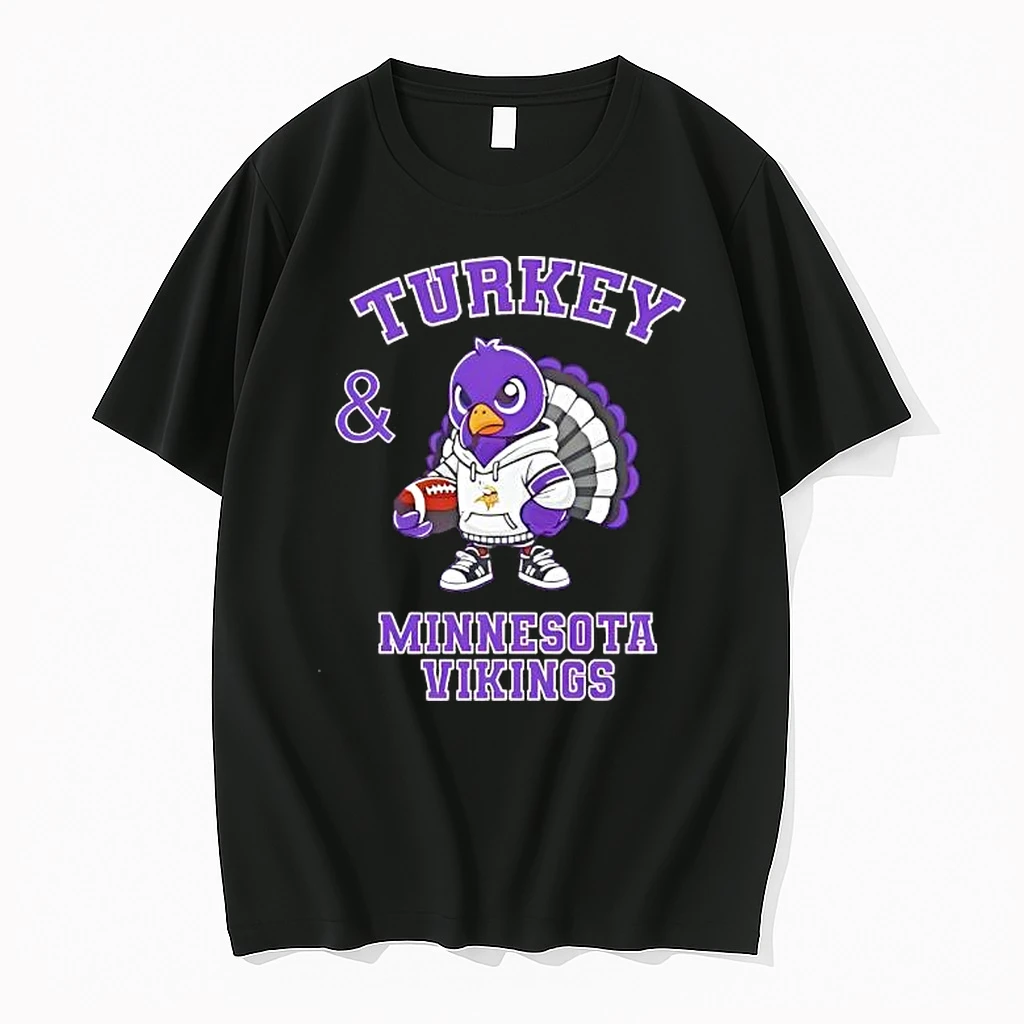 Turkey Minnesota Vikings Thanksgiving Shirts