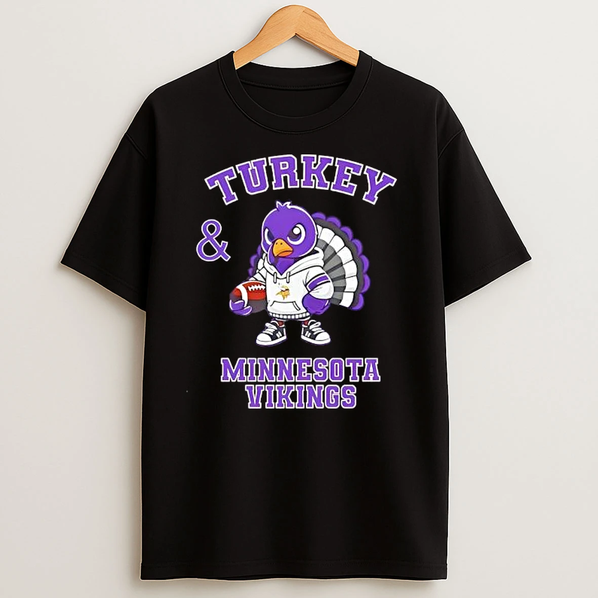 Turkey Minnesota Vikings Thanksgiving T Shirts