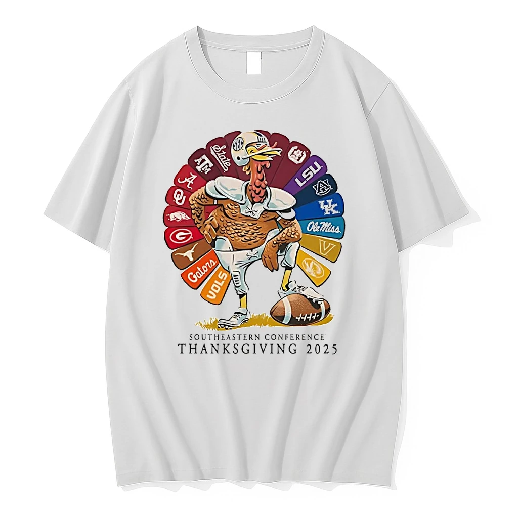 Turkey Southeastern Conference Thanksgiving 2025 Shirts