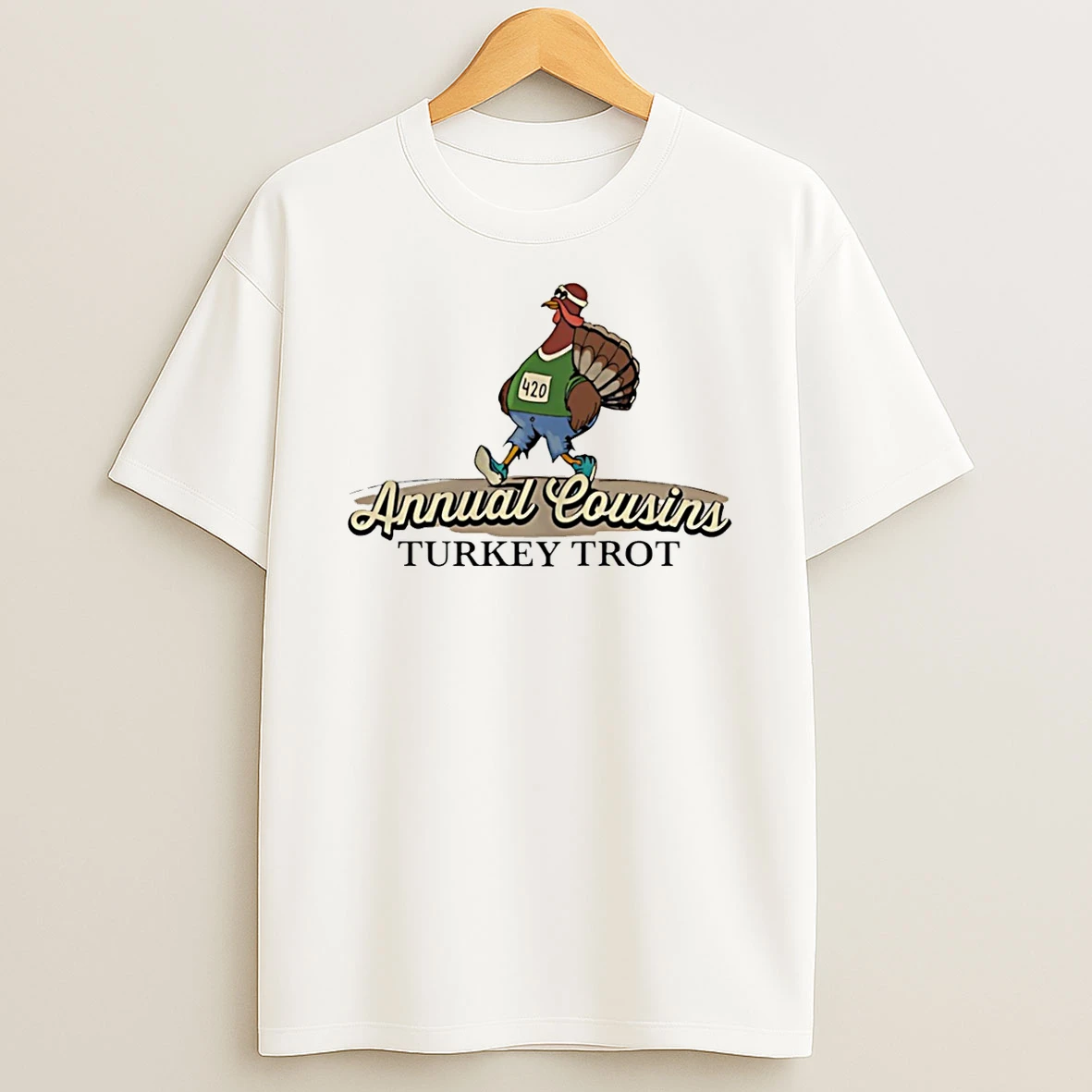 Turkey Trot Annual Cousins Thanksgiving Shirts