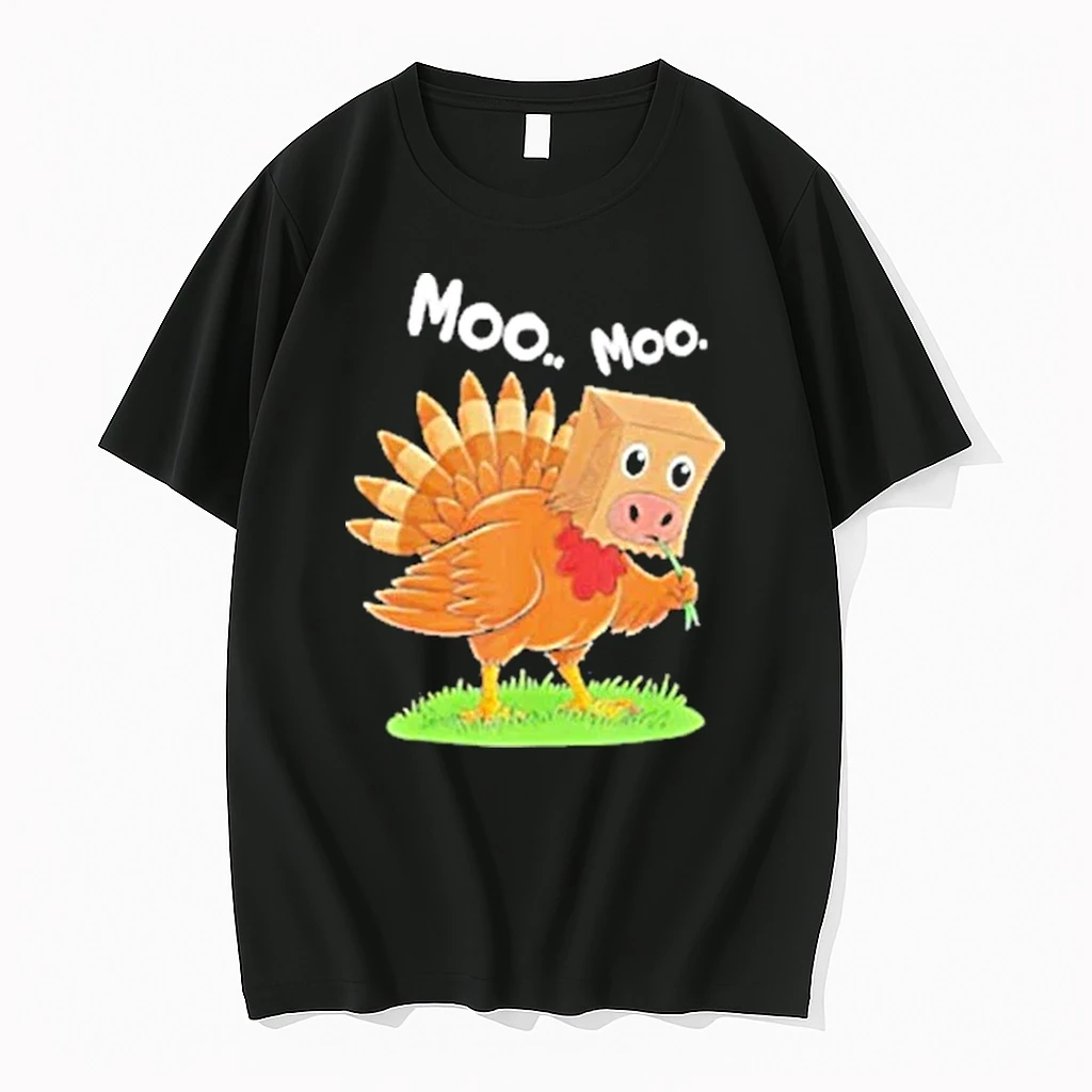 Turkey X Cow Moo Moo Thanksgiving Shirts