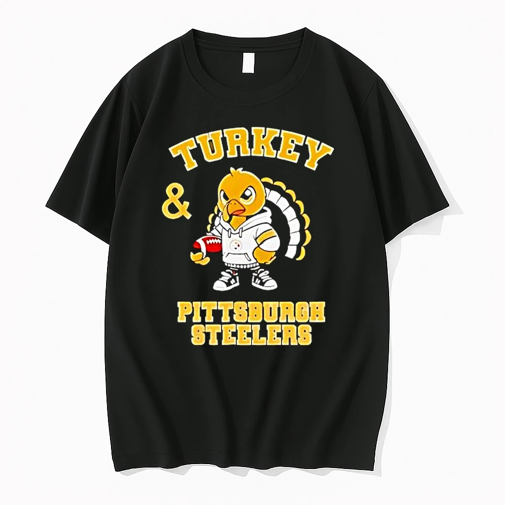 Turkey And Pittsburgh Steelers Football Nfl Happy Thanksgiving Shirts