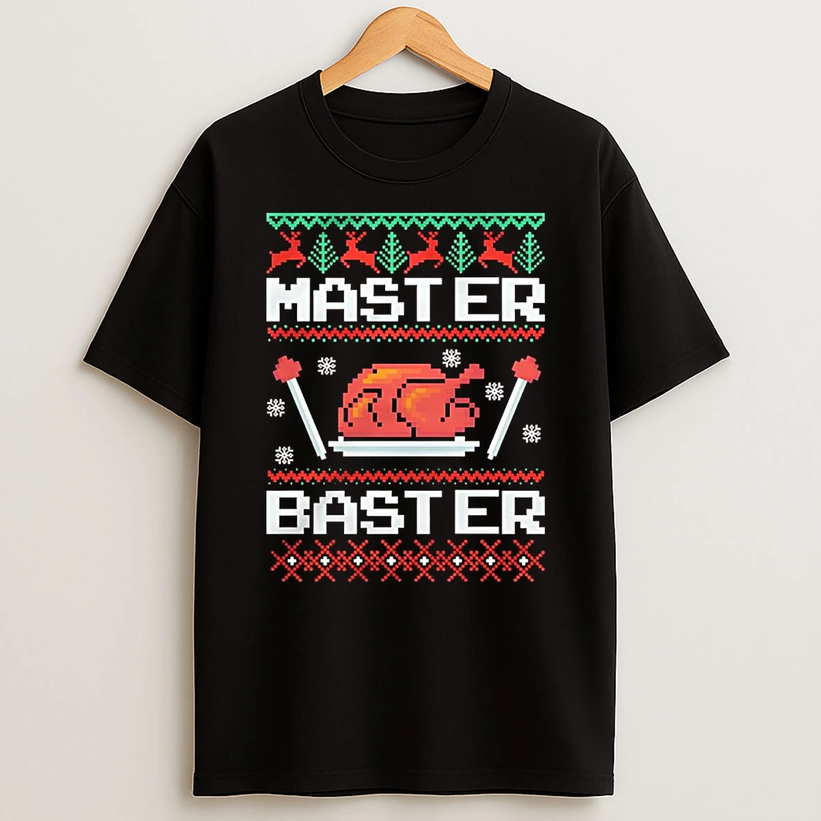 Turkey Master Baster Ugly Christmas Shirts