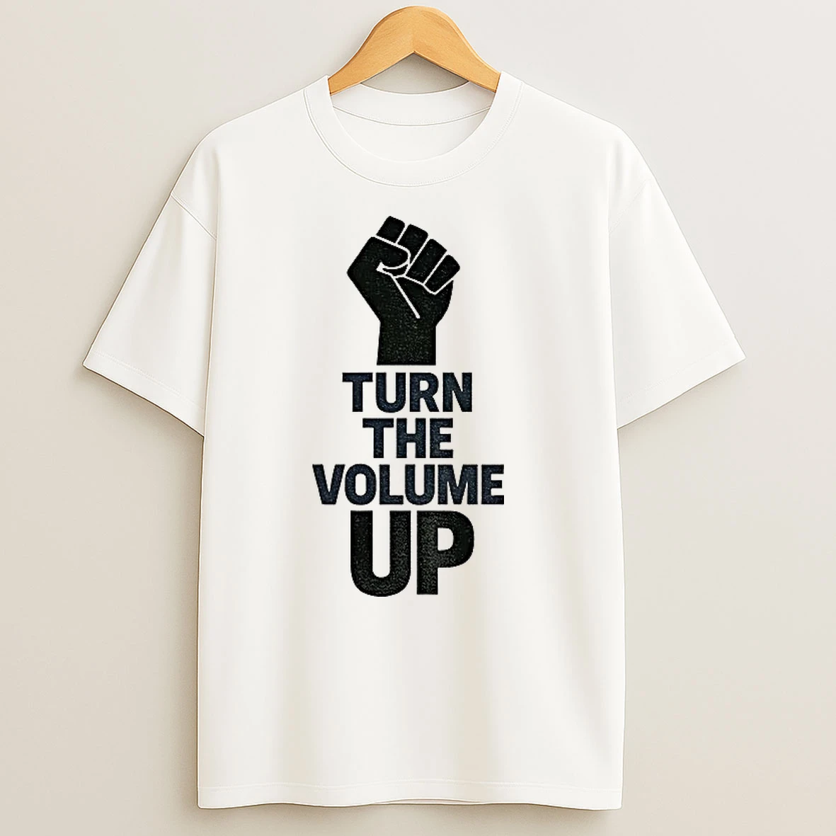 Turn The Volume Up Zohran Mamdani Four Words Baby T Shirts