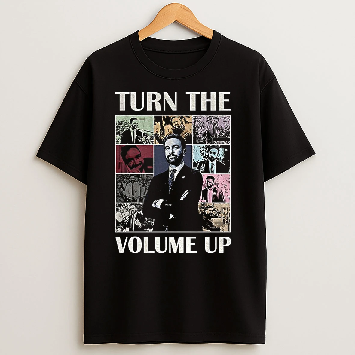Turn The Volume Up Zohran Mamdani New York Mayor 2026 Era Tour T Shirts