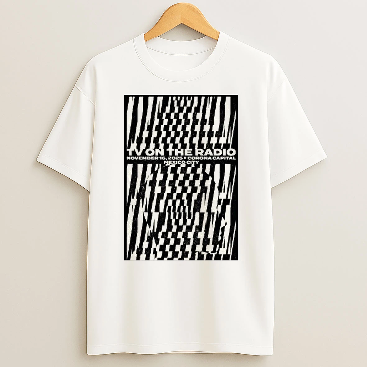 Tv On The Radio Nov 16 2025 Mexico Event Shirts