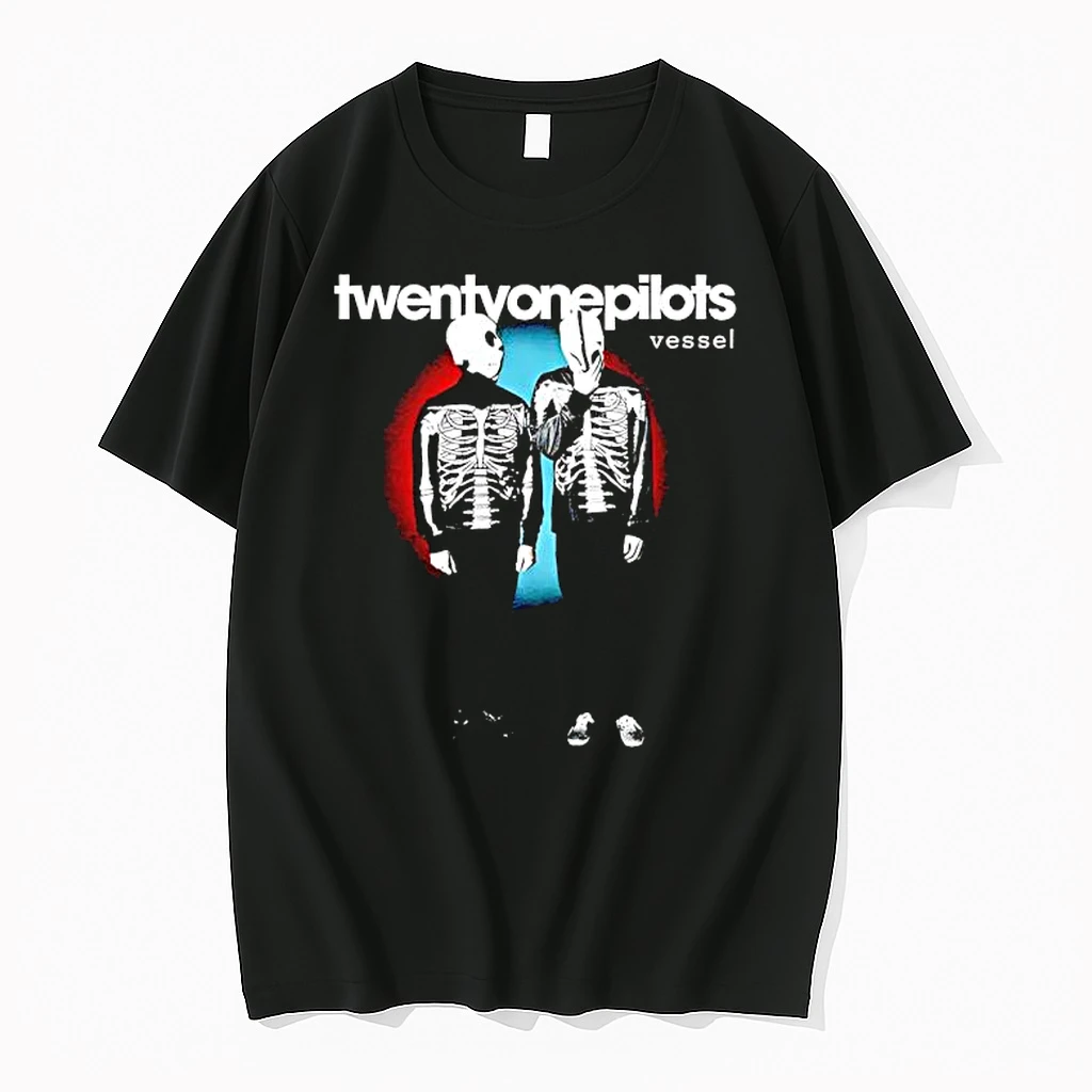 Twenty One Pilots Album Vessel Anniversary Skeleton Shirts