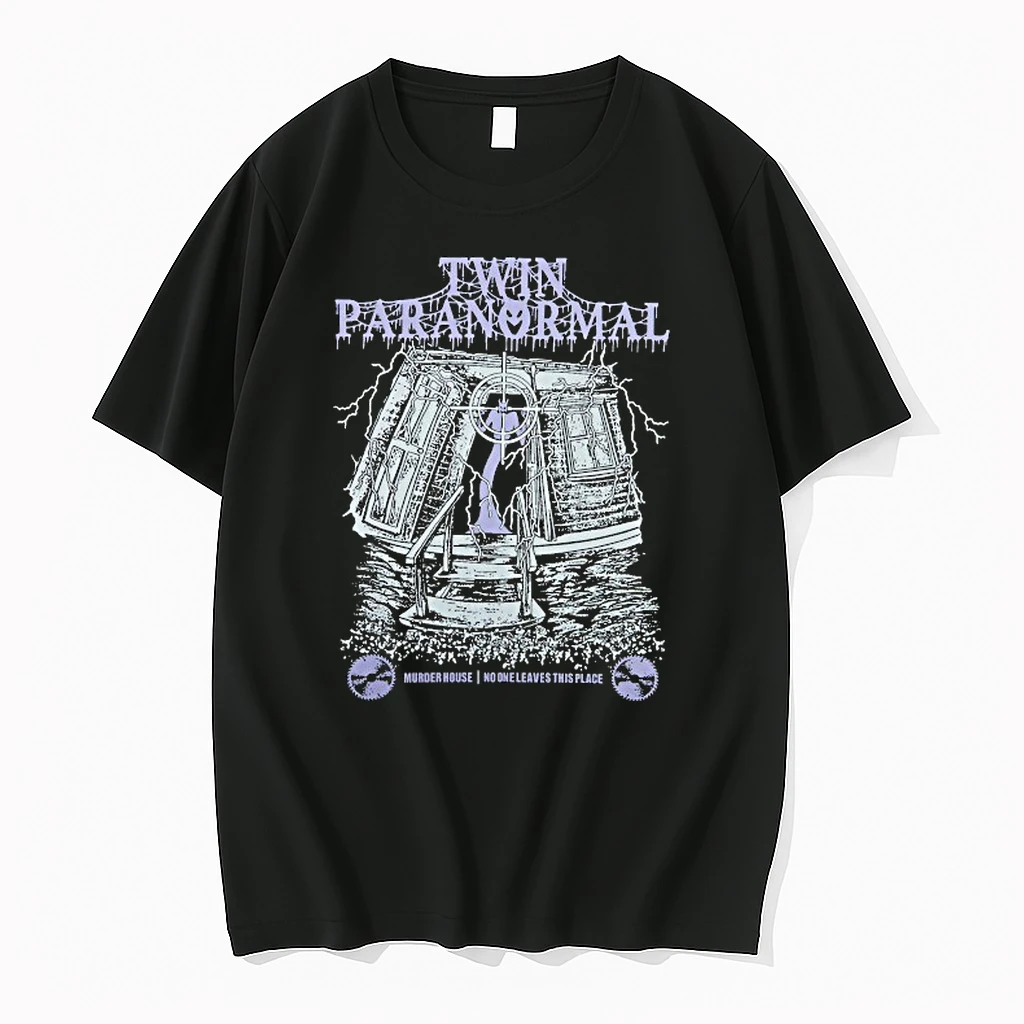 Twin Paranormal Nightmare Month No One Leaves This Place Shirts