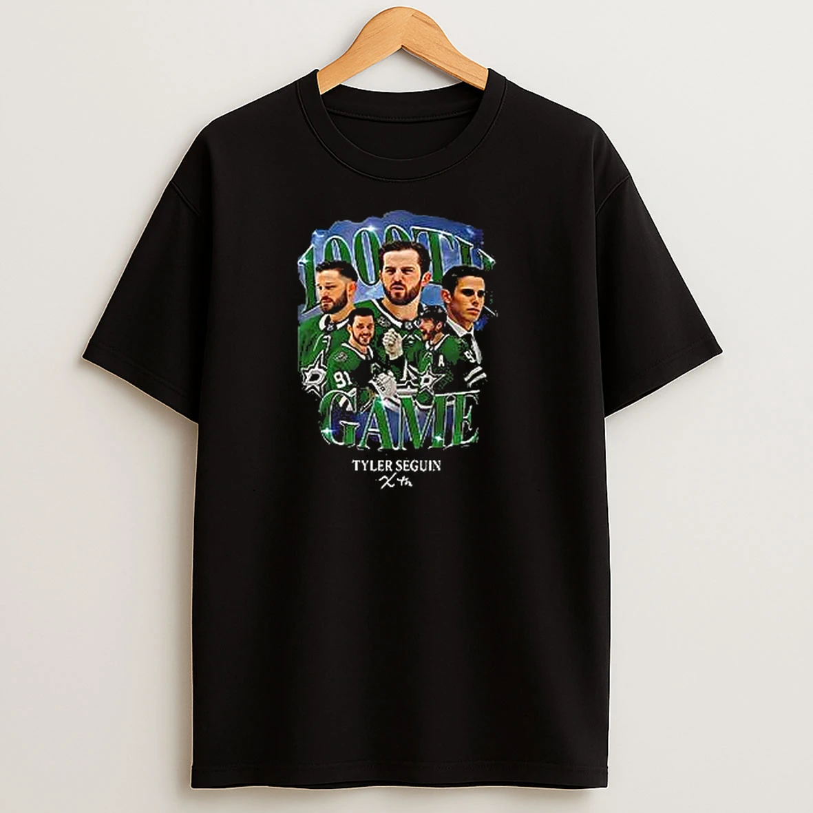 Tyler Seguin 1000th Game Dallas Stars T Shirts